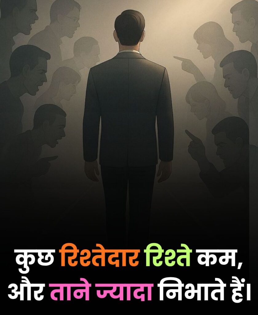 ताने मारने घमंडी रिश्तेदार शायरी