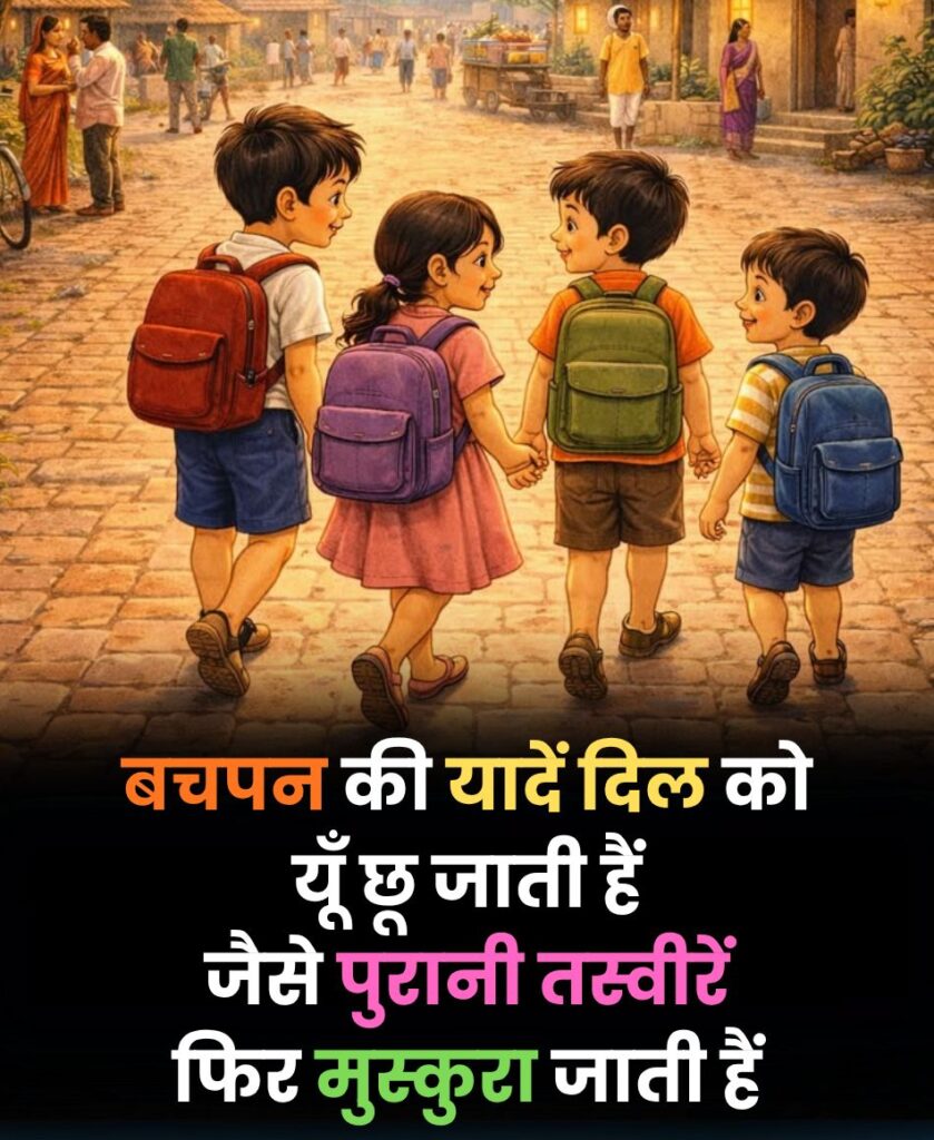 Bachpan ki yaadein dil ko chhoo jaati hain