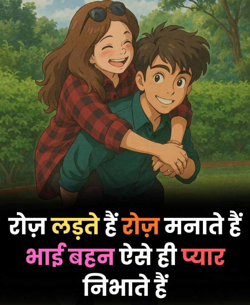 Bhai Behan Ke Beech Ladai Wali Shayari