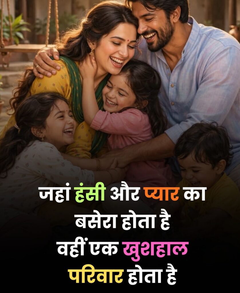 Family Shayari in Hindi