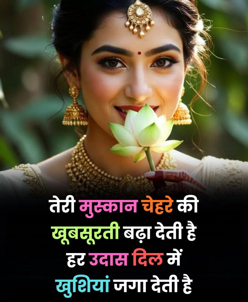 Muskaan chehre ki khoobsurti