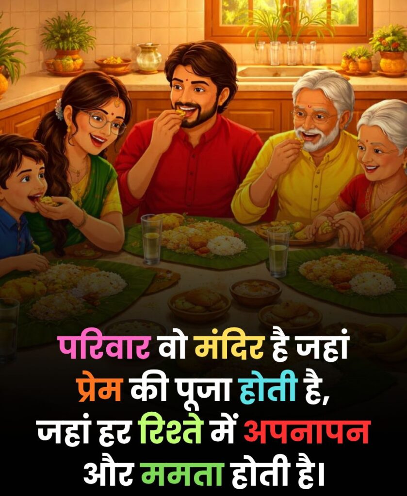 Parivar Par Shayari