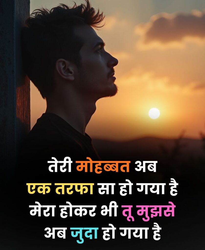 Teri mohabbat ab ek tarfa ho gayi